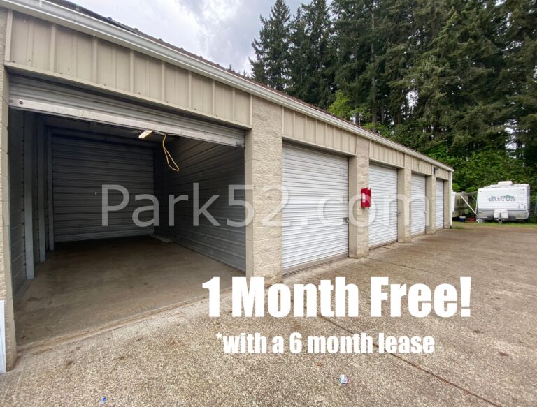 Storage - 1 month free